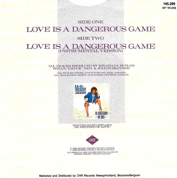 Millie Jackson : Love Is A Dangerous Game (7", Single)