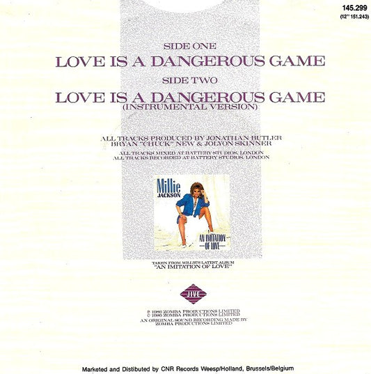 Millie Jackson : Love Is A Dangerous Game (7", Single)