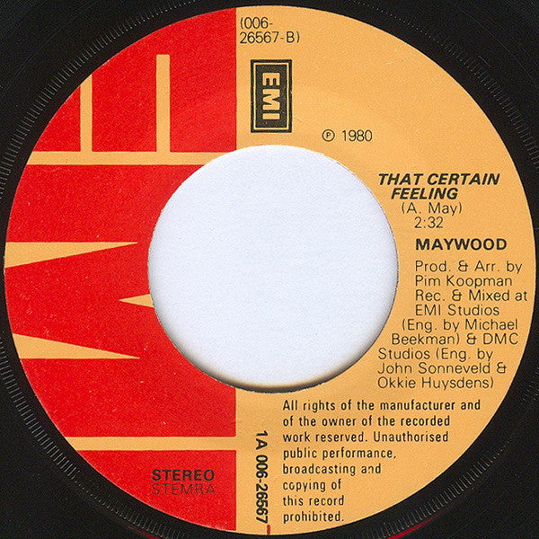 Maywood : Give Me Back My Love (7", Single)