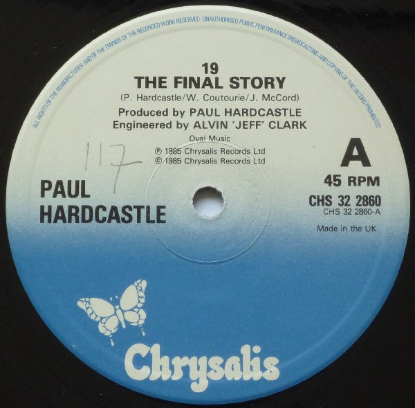 Paul Hardcastle : 19 (The Final Story) (12", Single, M/Print)