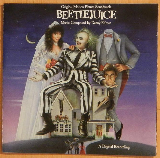 Danny Elfman : Beetlejuice (Original Motion Picture Soundtrack) (CD, Album, RE, RP)