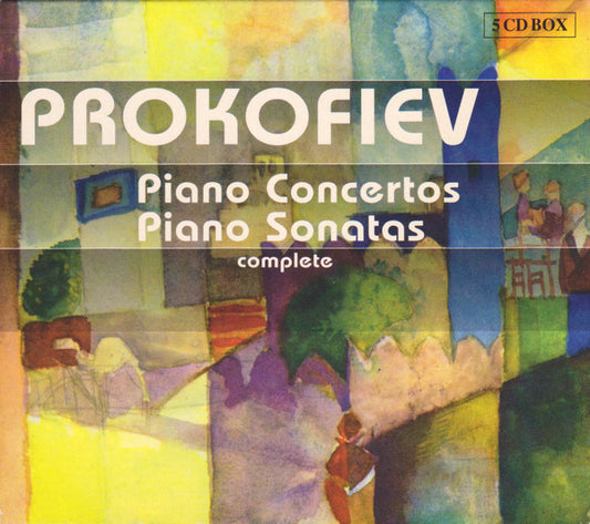 Sergei Prokofiev / Yefim Bronfman, Zubin Mehta, Israel Philharmonic Orchestra : Complete Piano Concertos & Sonatas (5xCD + Box, Comp)