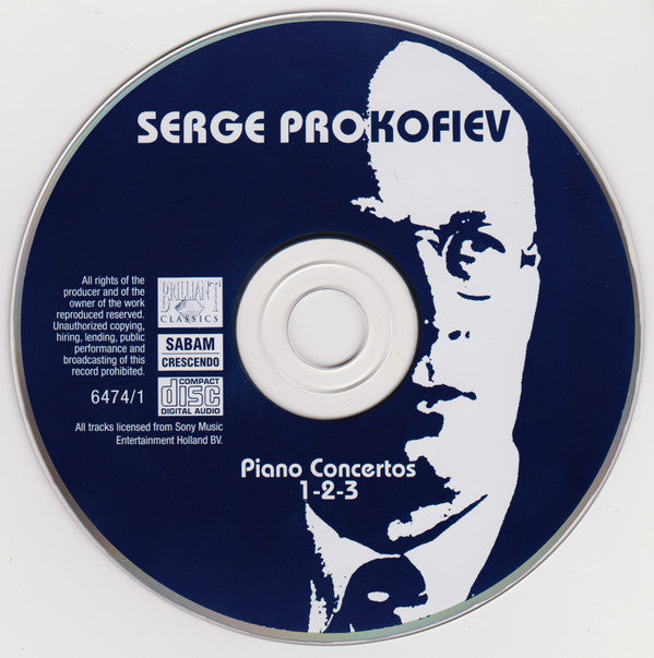 Sergei Prokofiev / Yefim Bronfman, Zubin Mehta, Israel Philharmonic Orchestra : Complete Piano Concertos & Sonatas (5xCD + Box, Comp)