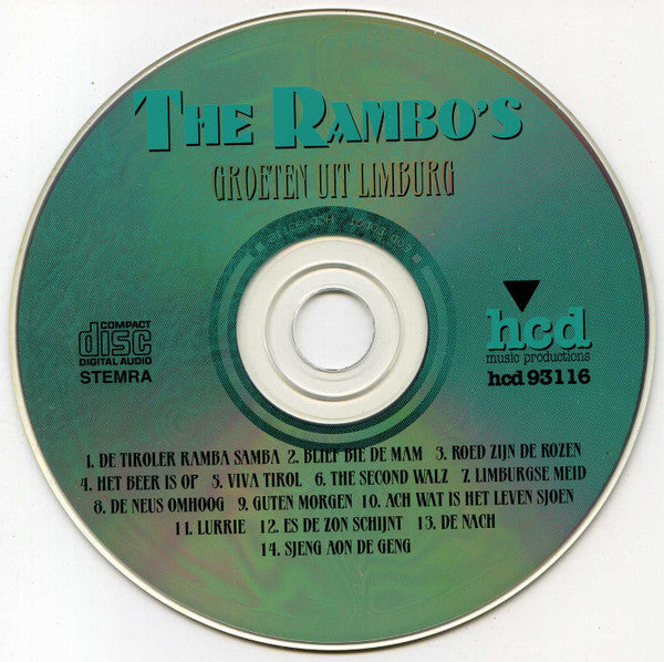 The Rambo's : Groeten Uit Limburg (CD, Album)