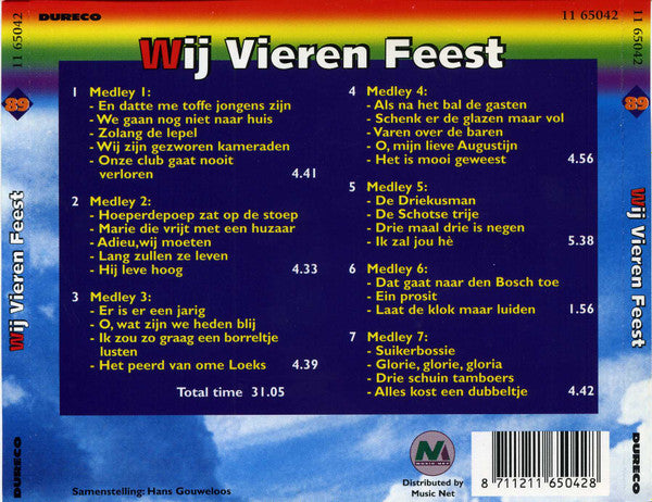 Unknown Artist : Wij Vieren Feest (CD)