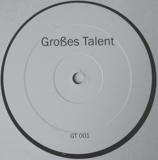 Großes Talent : Großes Talent (12", W/Lbl)