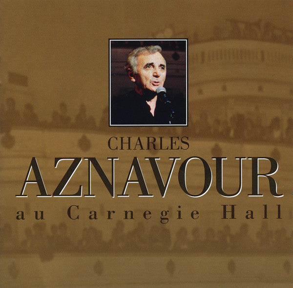 Charles Aznavour : Au Carnegie Hall (2xCD, Album)