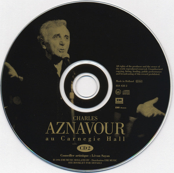 Charles Aznavour : Au Carnegie Hall (2xCD, Album)