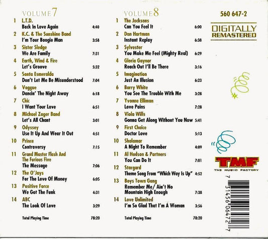 Various : Dance Classics Volume 7 & 8 (2xCD, Comp, RM, TMF)