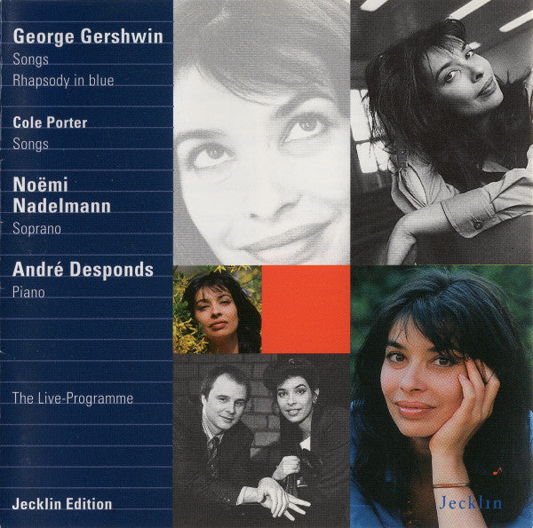 Noëmi Nadelmann & André Desponds : George Gershwin/Cole Porter (Noëmi Nadelmann Sings Gershwin And Porter) (CD)