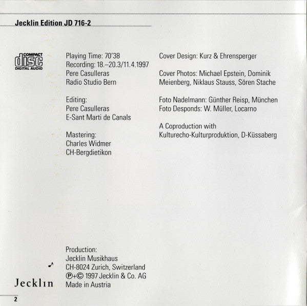 Noëmi Nadelmann & André Desponds : George Gershwin/Cole Porter (Noëmi Nadelmann Sings Gershwin And Porter) (CD)