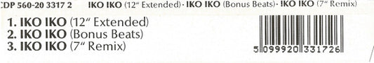 The Belle Stars : Iko Iko (CD, Maxi)