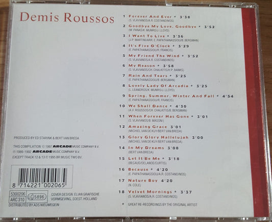 Demis Roussos : Demis Roussos (CD, Comp)