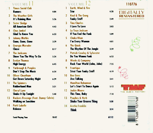 Various : Dance Classics Volume 11 & 12 (2xCD, Comp, RM, TMF)