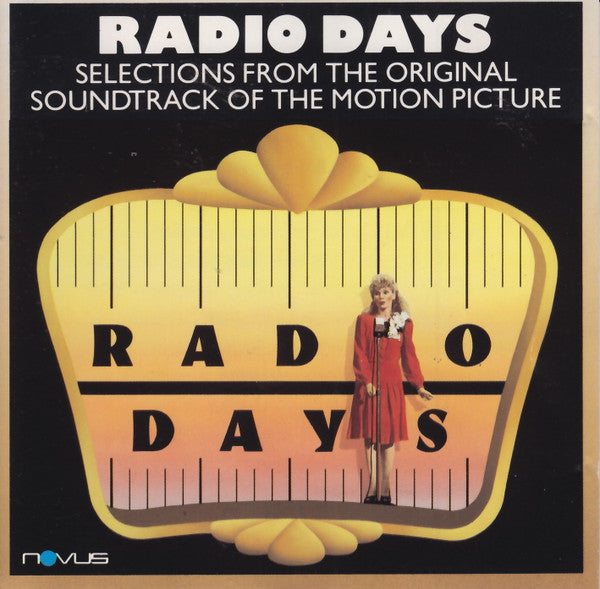 Various : Radio Days – Selections From The Original Soundtrack Of The Motion Picture (CD, Comp, RE)