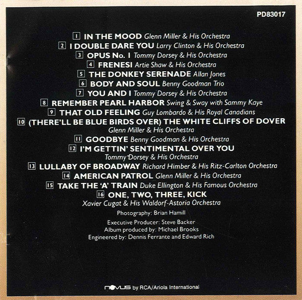 Various : Radio Days – Selections From The Original Soundtrack Of The Motion Picture (CD, Comp, RE)