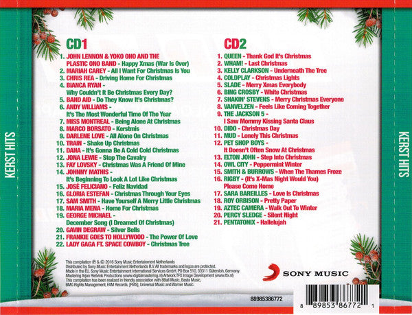 Various : Top 40 Kerst Hits (2xCD, Comp)