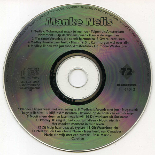 Manke Nelis : Manke Nelis (CD, Comp)