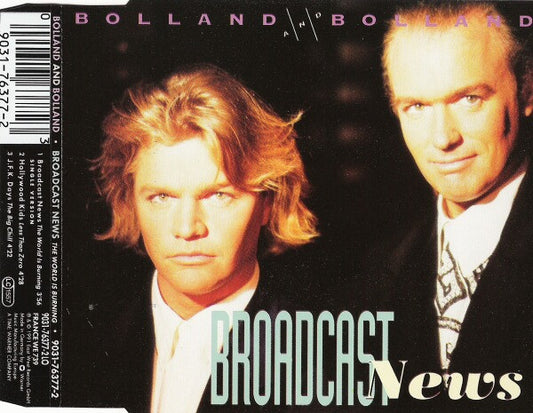 Bolland & Bolland : Broadcast News – The World Is Burning (CD, Single)