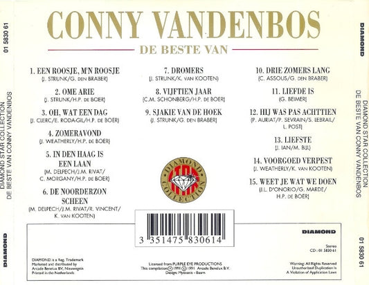 Conny Vandenbos : De Beste Van (CD, Comp)