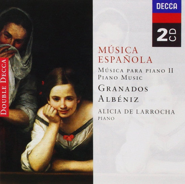 Alicia De Larrocha, Enrique Granados, Isaac Albéniz : Musica Española: Musica Para Piano II = Piano Music (2xCD, Comp)