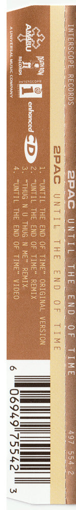 2Pac : Until The End Of Time (CD, Maxi, Enh)