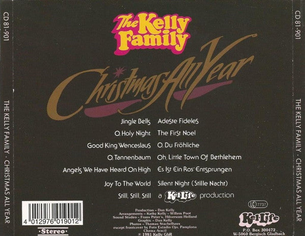 The Kelly Family : Christmas All Year (CD, Album)