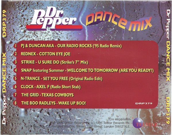 Various : Dr Pepper Dance Mix (CD, Comp)