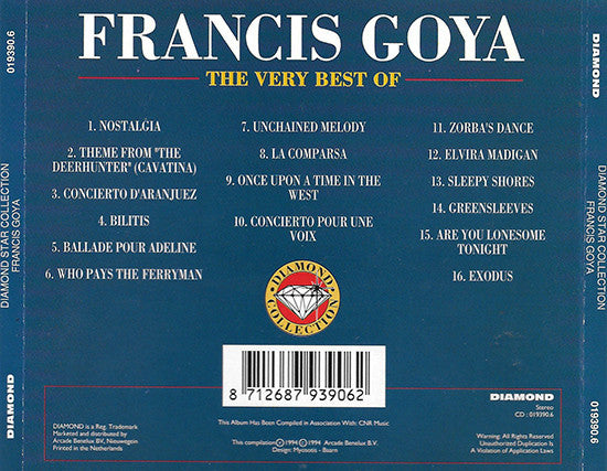 Francis Goya : The Very Best Of (CD, Comp)
