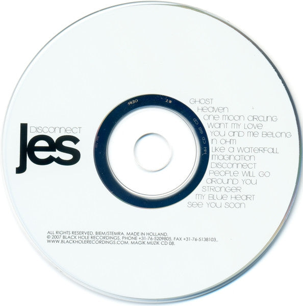 Jes (12) : Disconnect (CD, Album)