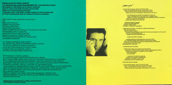 Mike Lindup : Changes (CD, Album)