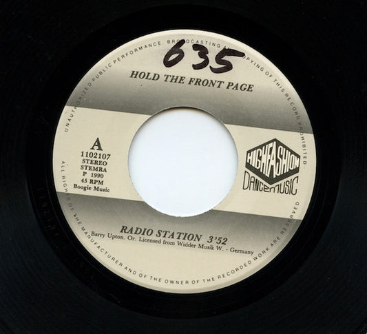 Front Page (5) : Radio Station (7", Single)