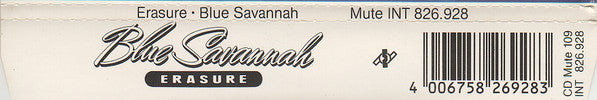 Erasure : Blue Savannah (CD, Mini, Single)