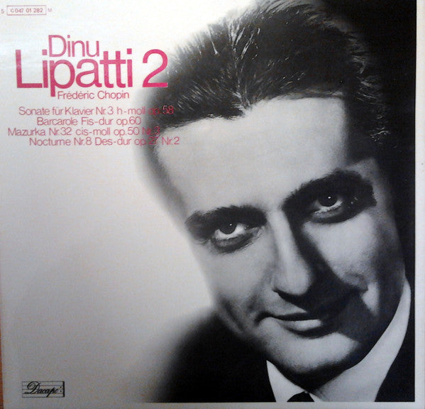 Frédéric Chopin, Dinu Lipatti : Dinu Lipatti 2 -  Frédéric Chopin (LP)