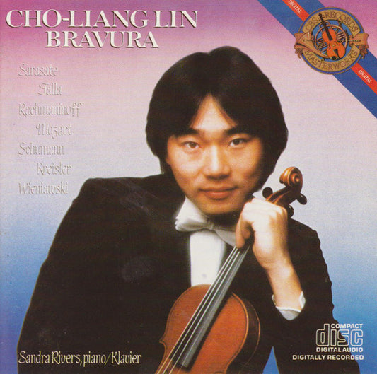 Cho-Liang Lin, Sandra Rivers, Manuel De Falla, Pablo de Sarasate, Sergei Vasilyevich Rachmaninoff, Wolfgang Amadeus Mozart, Robert Schumann, Fritz Kreisler, Henryk Wieniawski : Bravura (CD, Album)