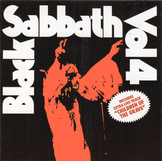 Black Sabbath : Black Sabbath Vol 4 (CD, Album, RE)