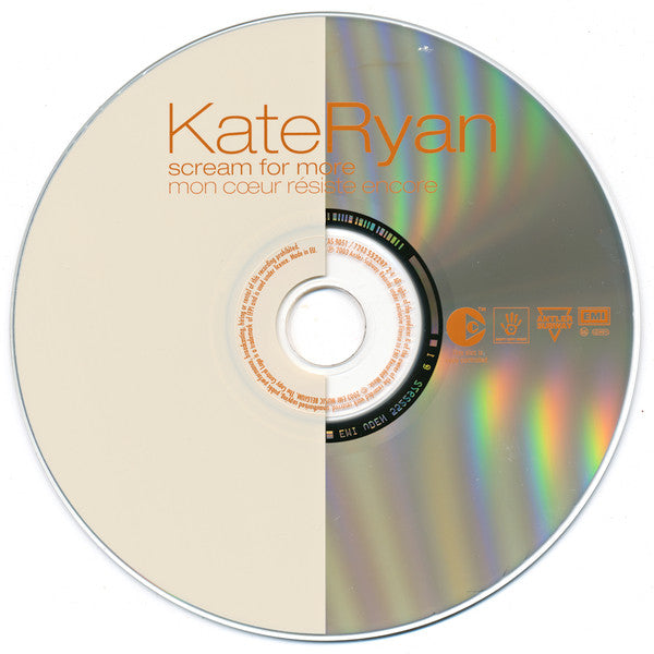Kate Ryan : Scream For More / Mon Cœur Résiste Encore (CD, Maxi, Copy Prot.)