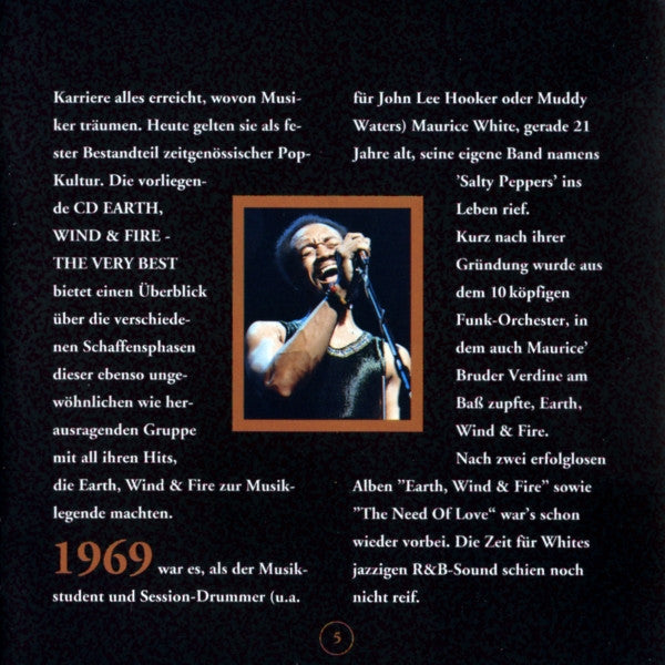 Earth, Wind & Fire : The Very Best (CD, Comp)