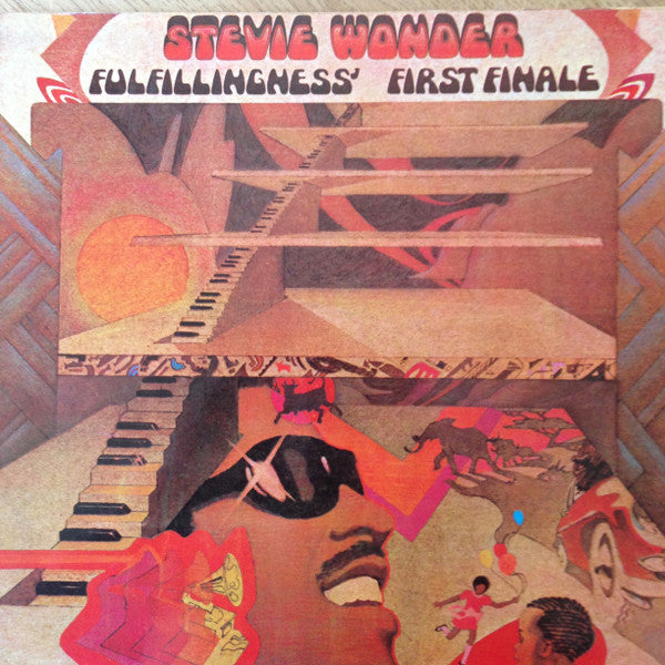 Stevie Wonder : Fulfillingness' First Finale (LP, Album, RE, Gat)