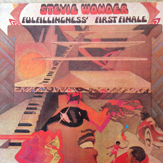 Stevie Wonder : Fulfillingness' First Finale (LP, Album, RE, Gat)
