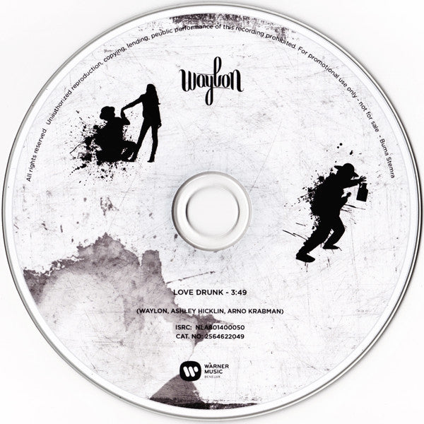 Waylon (3) : Love Drunk (CDr, Single, Promo)