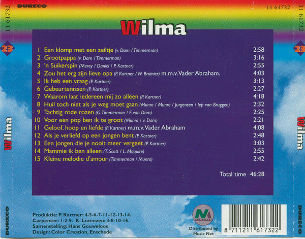 Wilma : Wilma (CD, Comp)