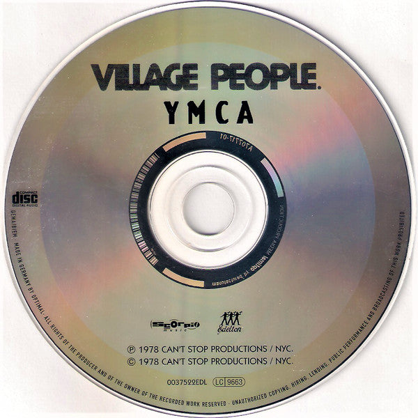 Village People : YMCA (CD, Album, RE)