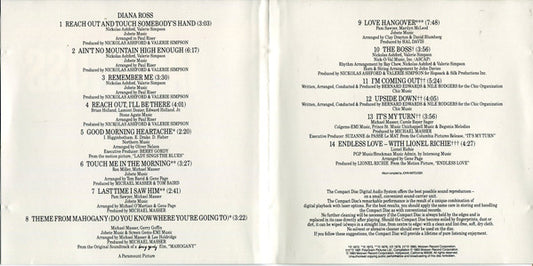 Diana Ross : 14 Greatest Hits (CD, Comp)