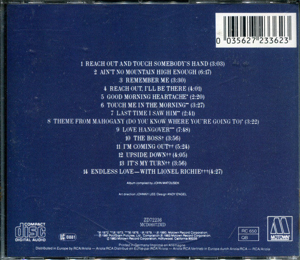 Diana Ross : 14 Greatest Hits (CD, Comp)