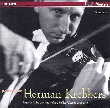 Herman Krebbers, Johannes Brahms, Max Bruch, Maurice Ravel : Portret Van Herman Krebbers (CD, Album, Comp)