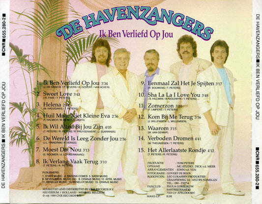 De Havenzangers : Ik Ben Verliefd Op Jou (CD, Album)