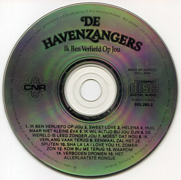 De Havenzangers : Ik Ben Verliefd Op Jou (CD, Album)