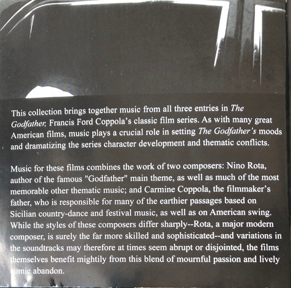 The Hollywood Studio Orchestra And Singers : The Godfather Collection  (CD, Album)