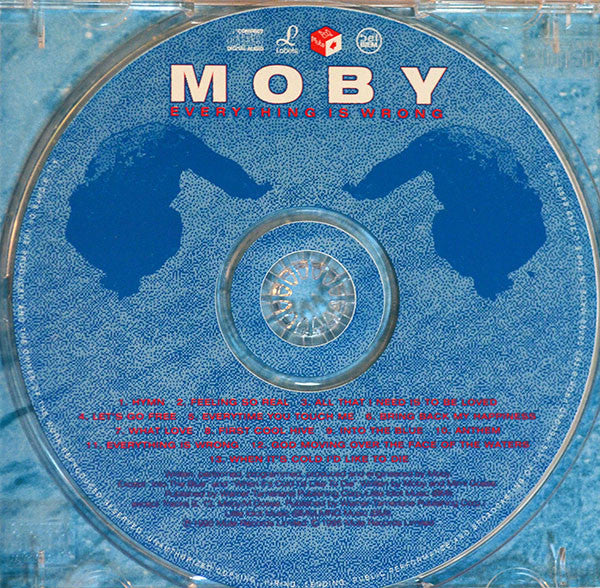 Moby : Everything Is Wrong (CD, Album)